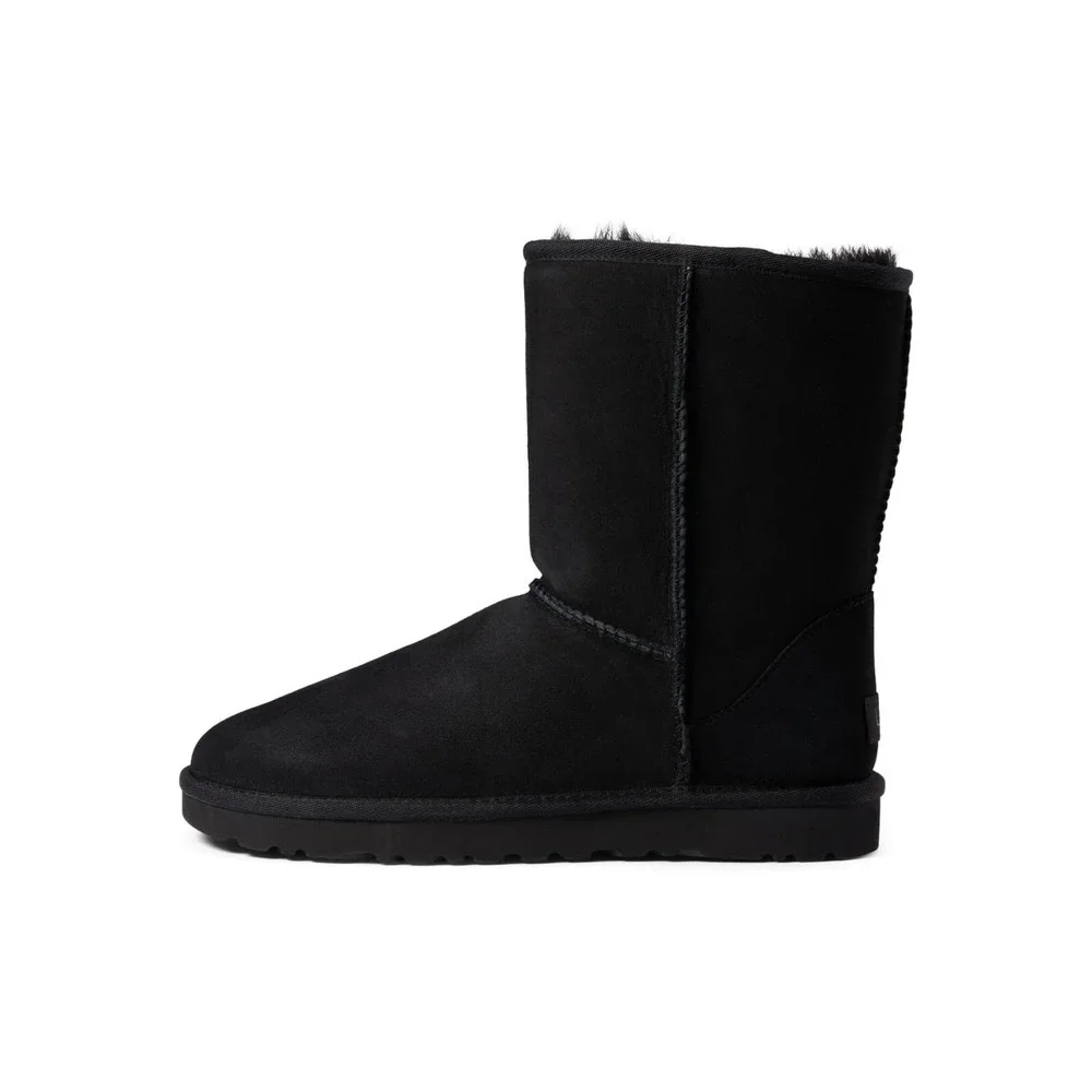 UGG Classic Short II Women's Size 5 Shearling Winter‎ Boots Black